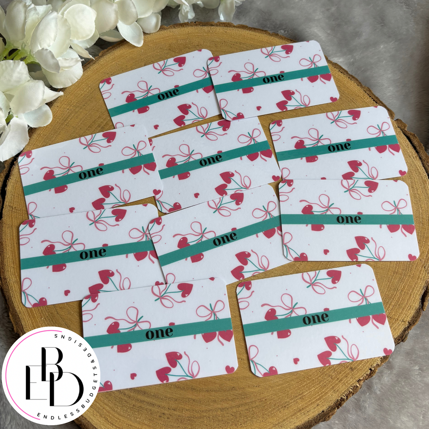 Ones & Twos Mini Placeholders - Pack of 20