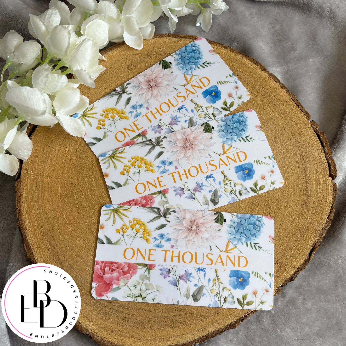 Floral Money Placeholders