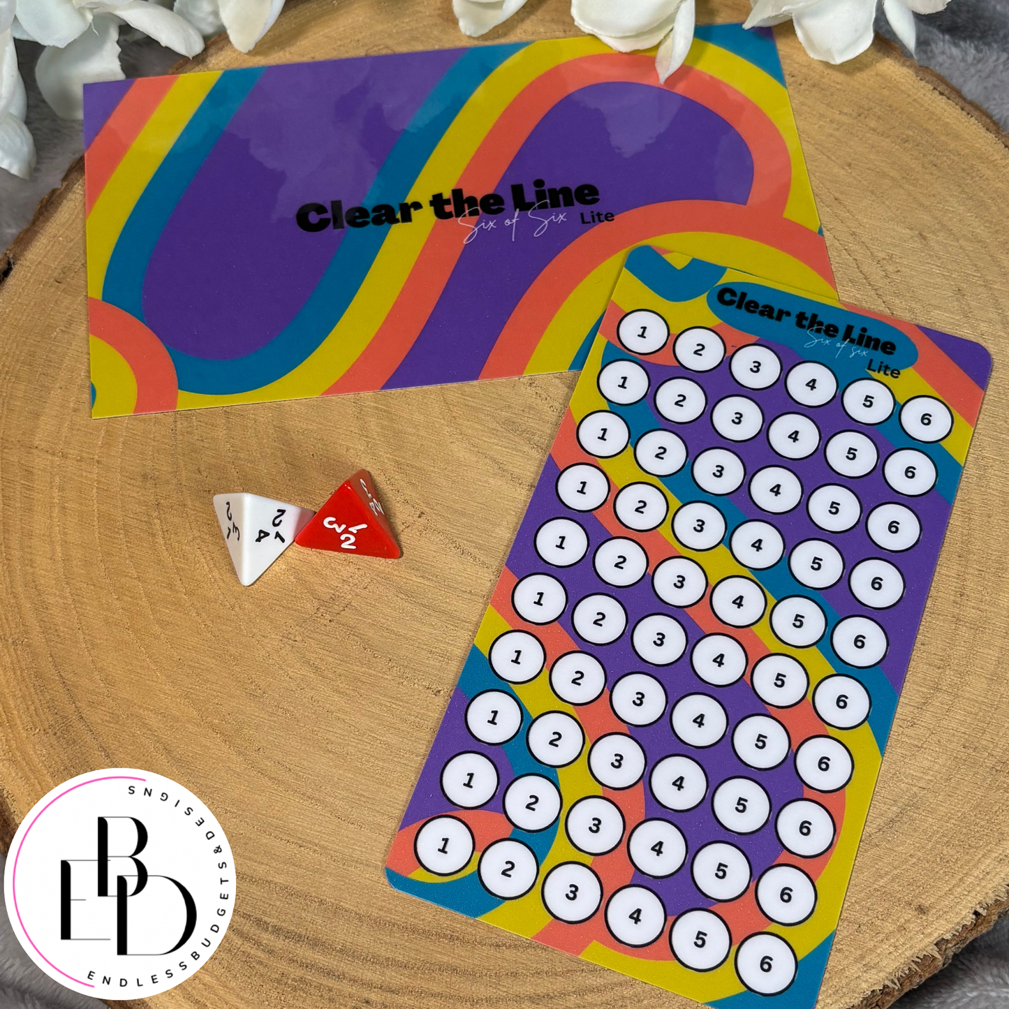 Lite Clear The Line Dozen of Dice Saving Challenge