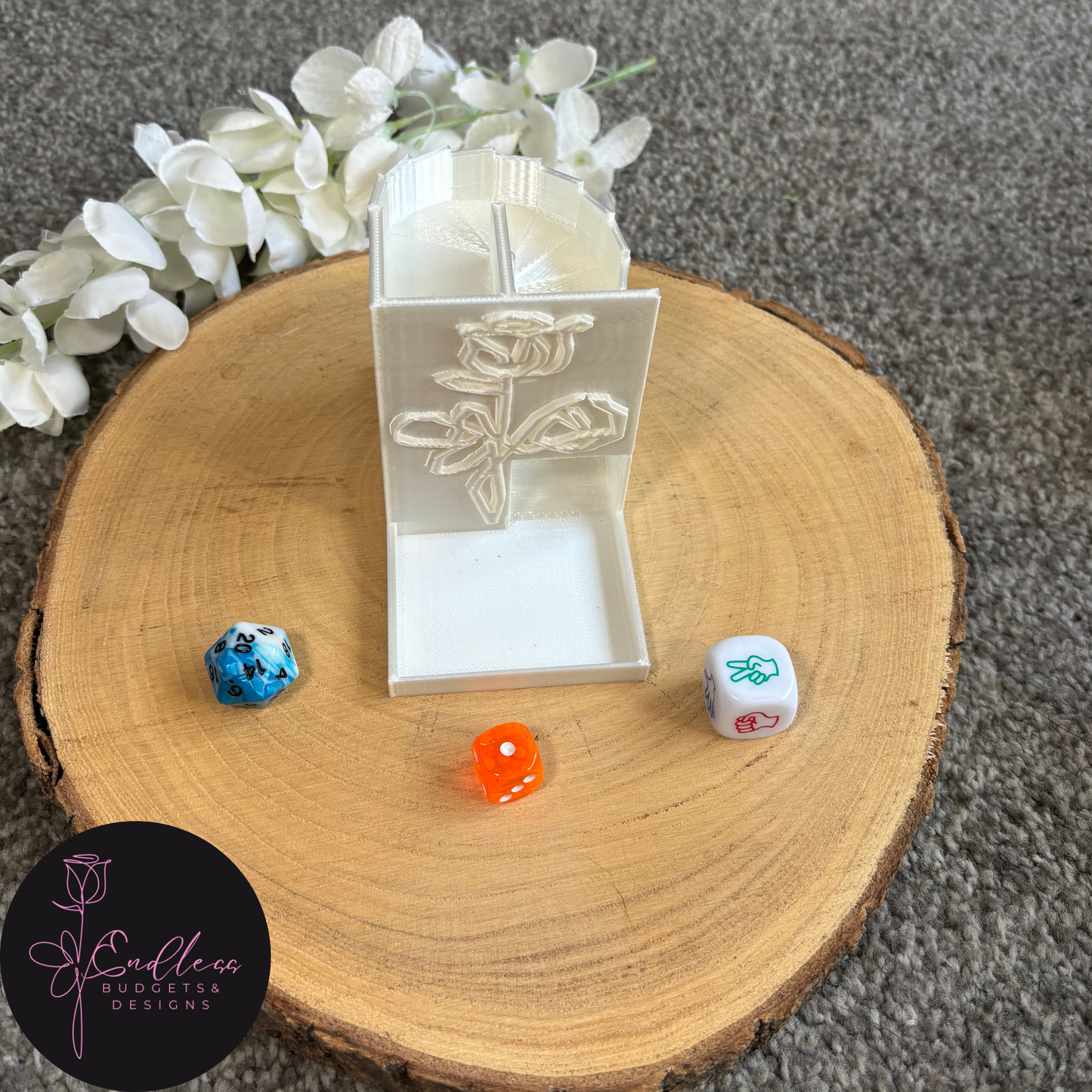 Coloured Dice Towers - in stock