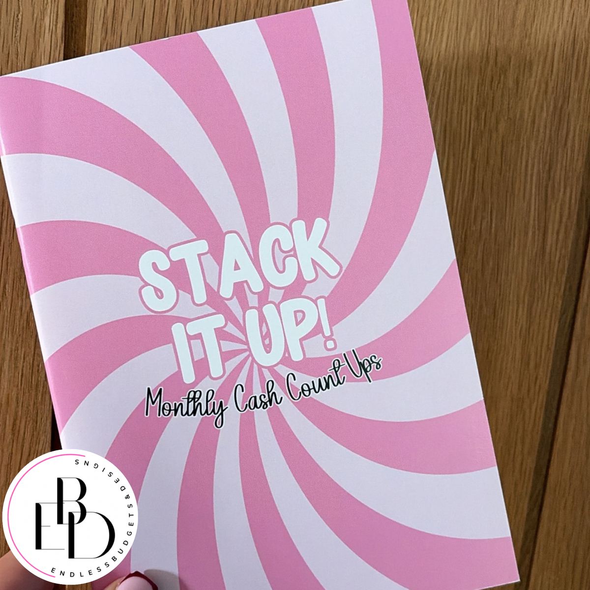 Stack It Up Monthly Cash Count Ups Booklet
