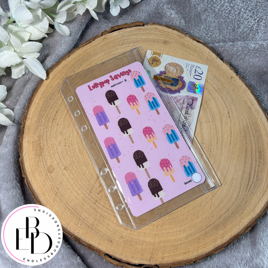 A6 & A5 Double-Sided Clear Gloss Challenge Zipless & Zipped Envelopes