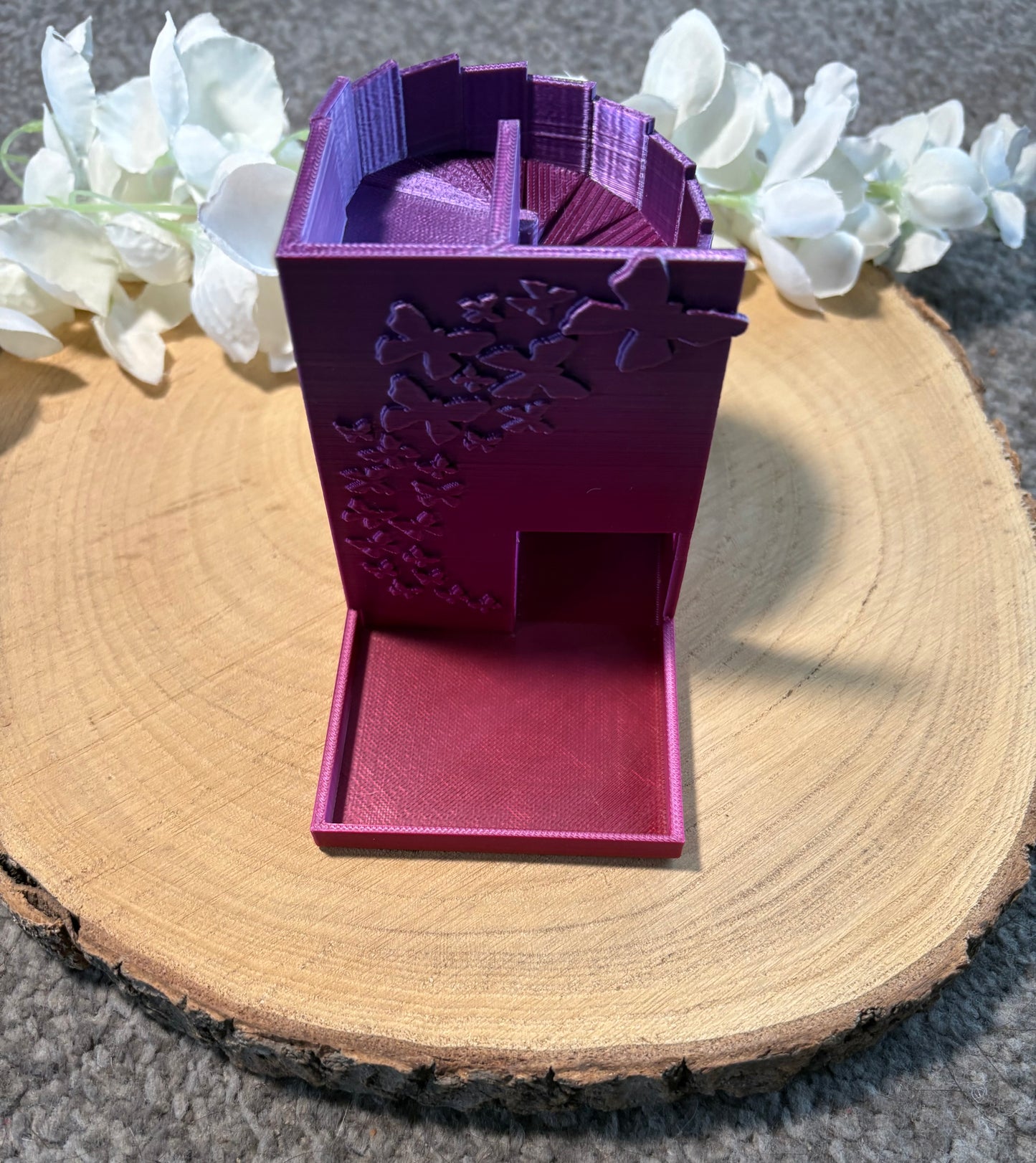 Coloured Dice Towers - in stock