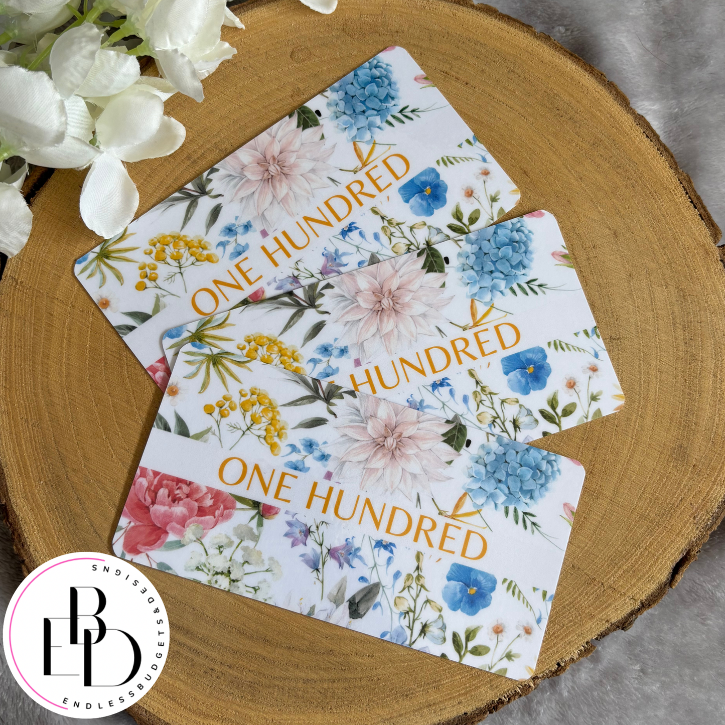 Floral Money Placeholders