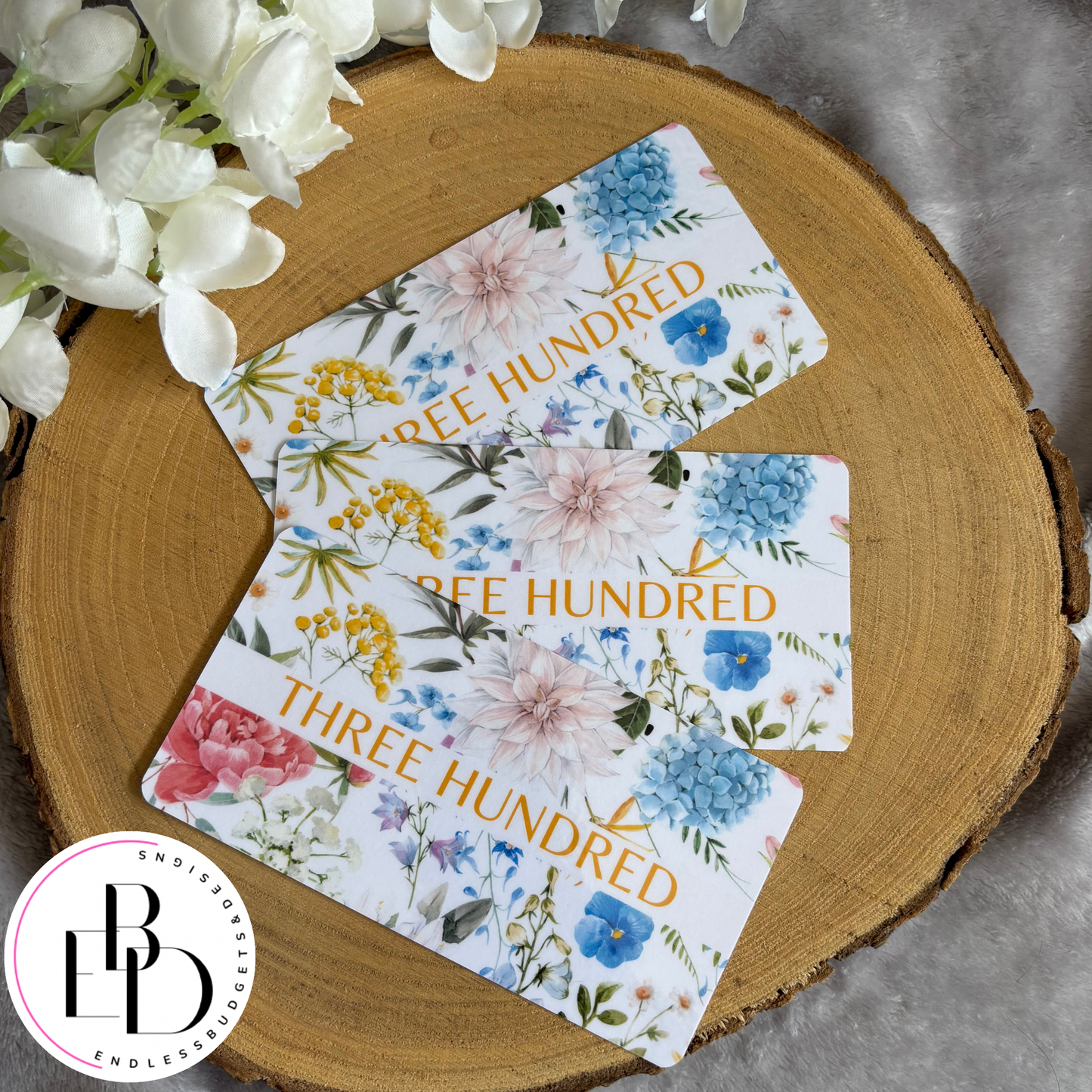 Floral Money Placeholders
