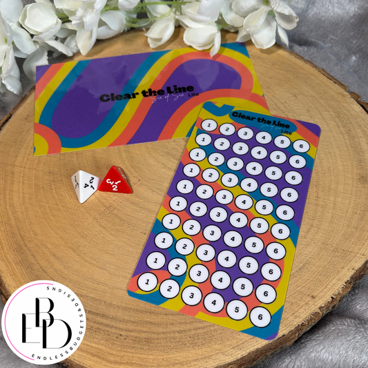 Lite Clear The Line Dozen of Dice Saving Challenge