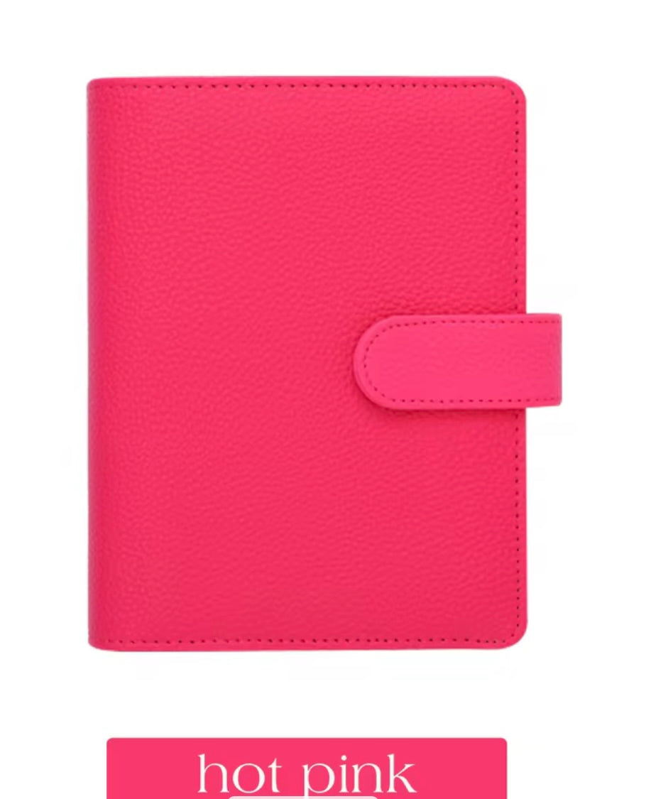 A6 Pebble Wide Binders