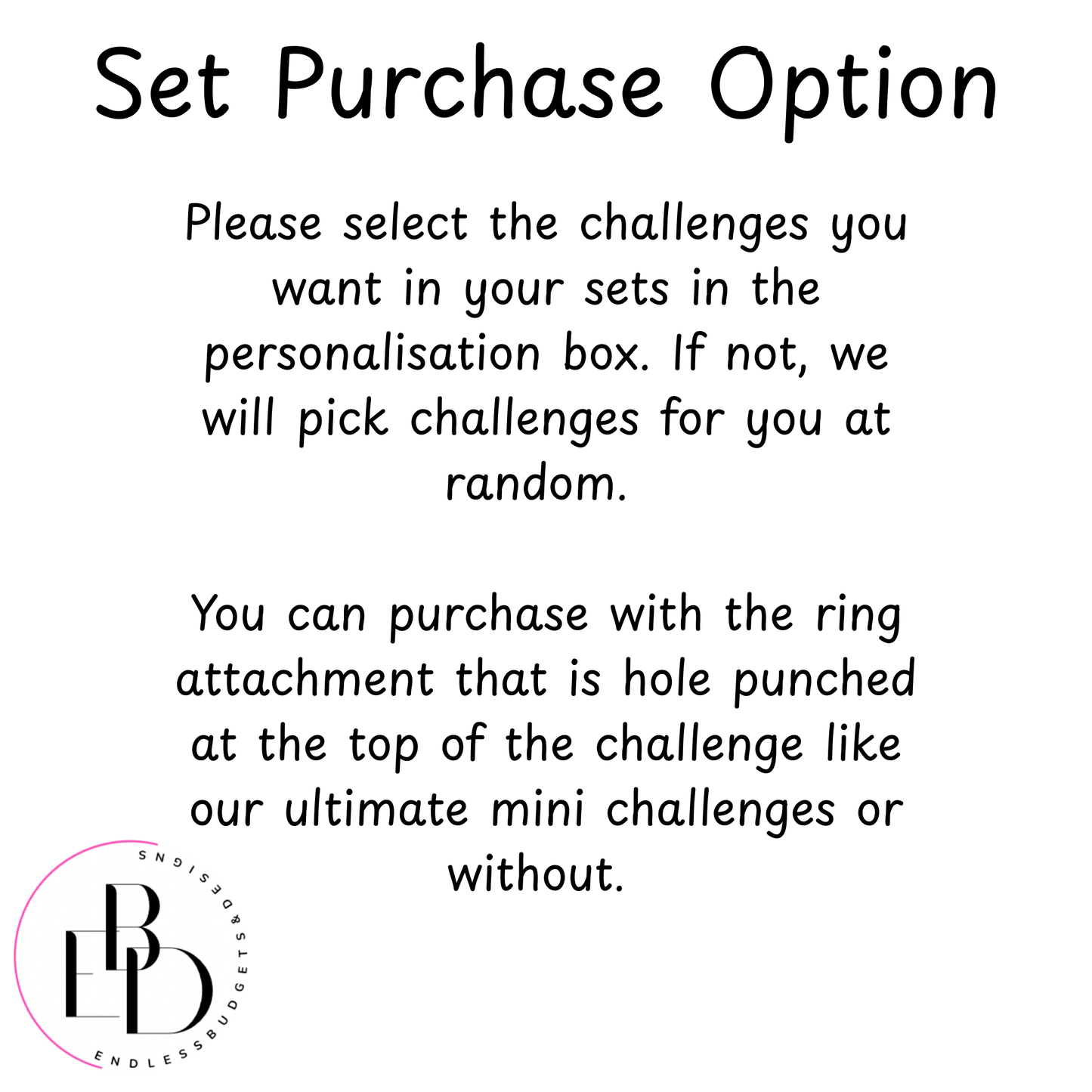 Mini of Minis Vol 1 Savings Challenges