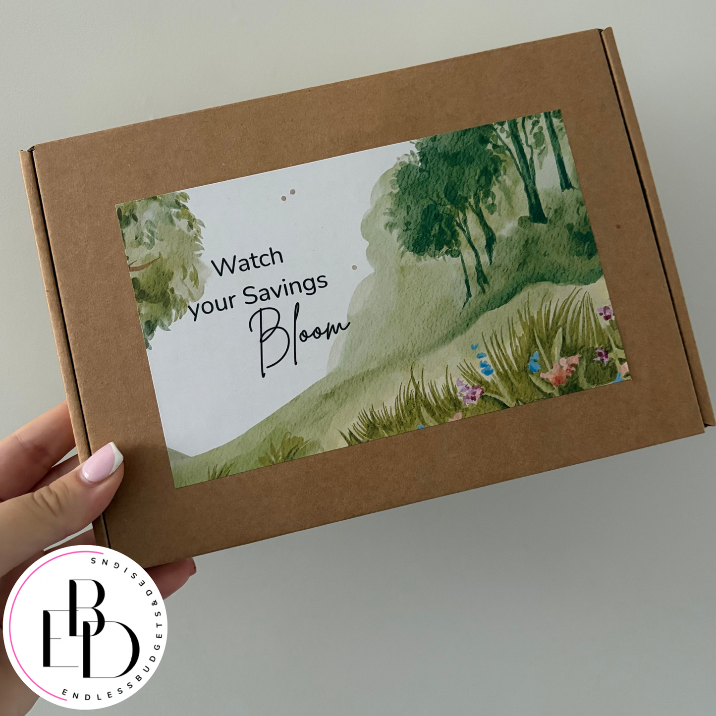 Watch My Savings Bloom Collab Box - Our Budgeting Family & Ruby Lou Budgets