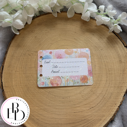 Mini Event Dashboards - Set of 4