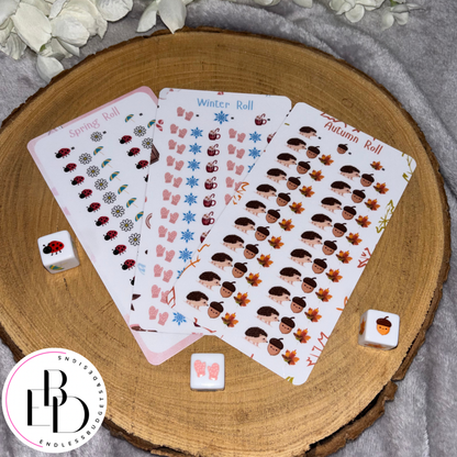 Seasonal Roll Savings Challenges - Autumn, Winter & Spring