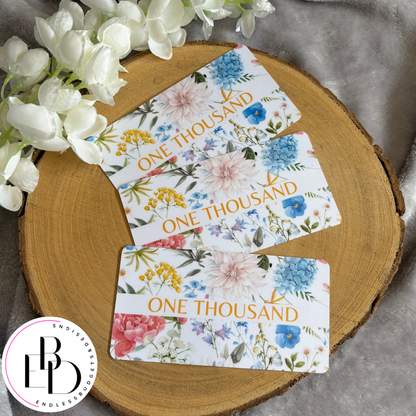 Floral Money Placeholders