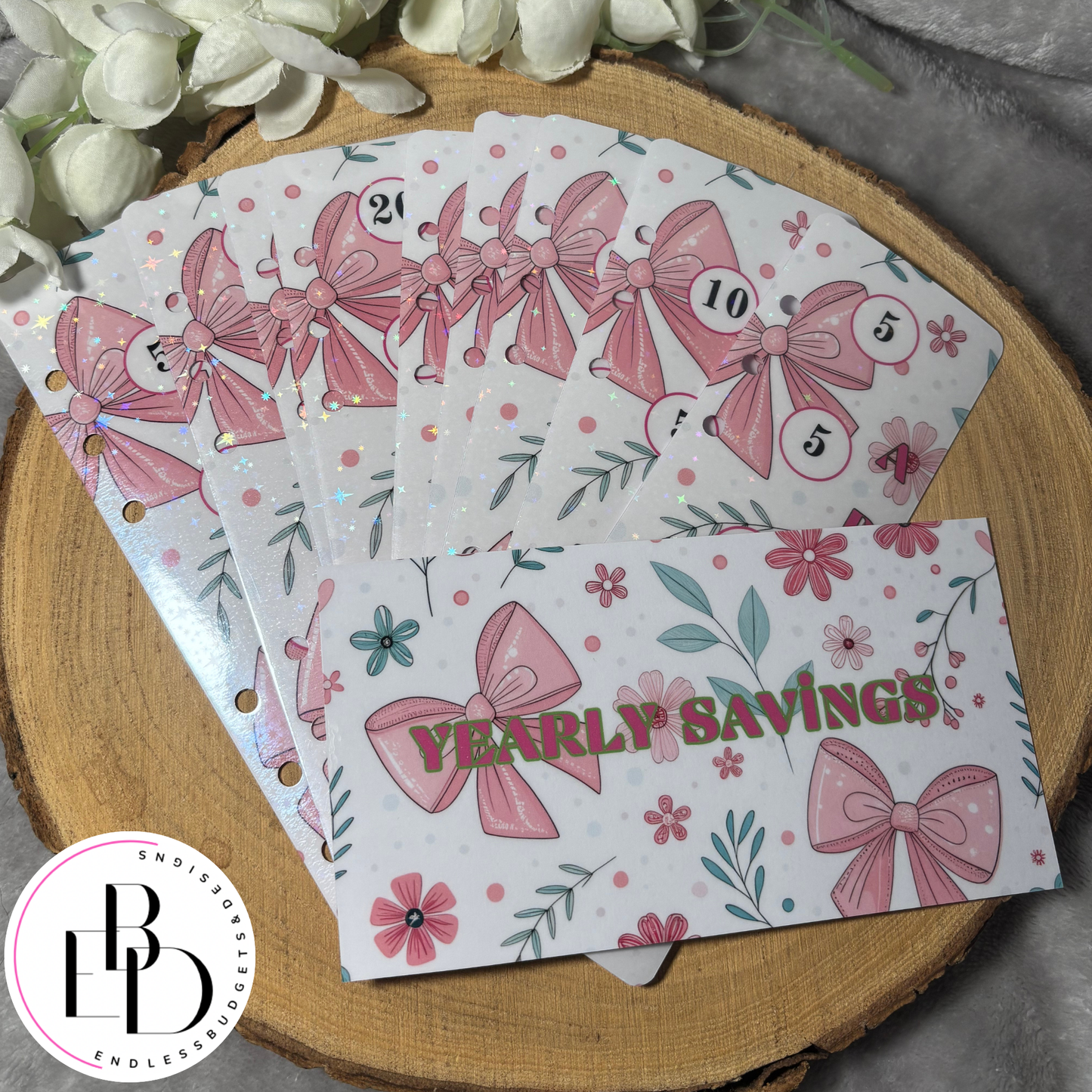 Yearly Bookmark Savings Challenge