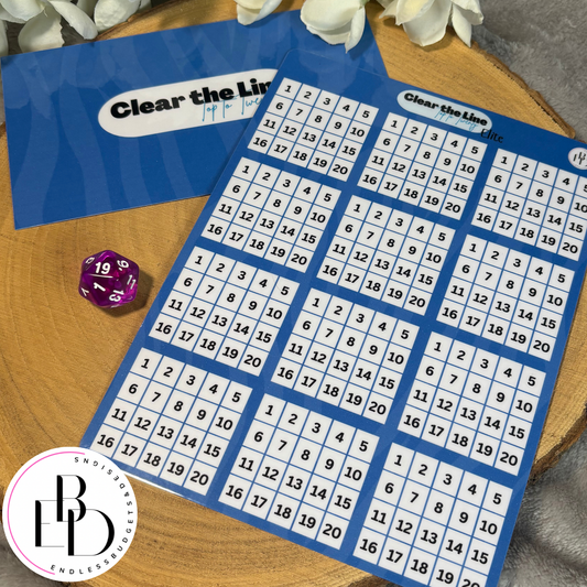 Elite Clear The Line Dozen of Dice Saving Challenge
