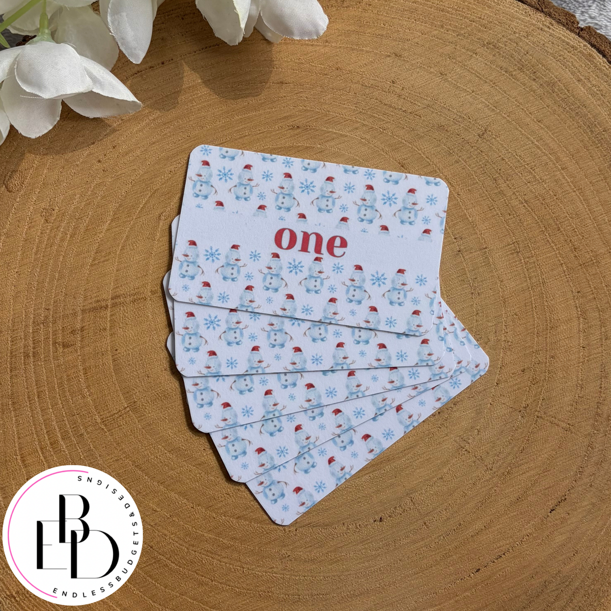Christmas & Winter Ones Placeholders - Pack of 20
