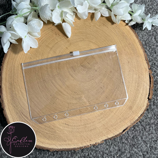A6 Clear Gloss Cash Envelopes