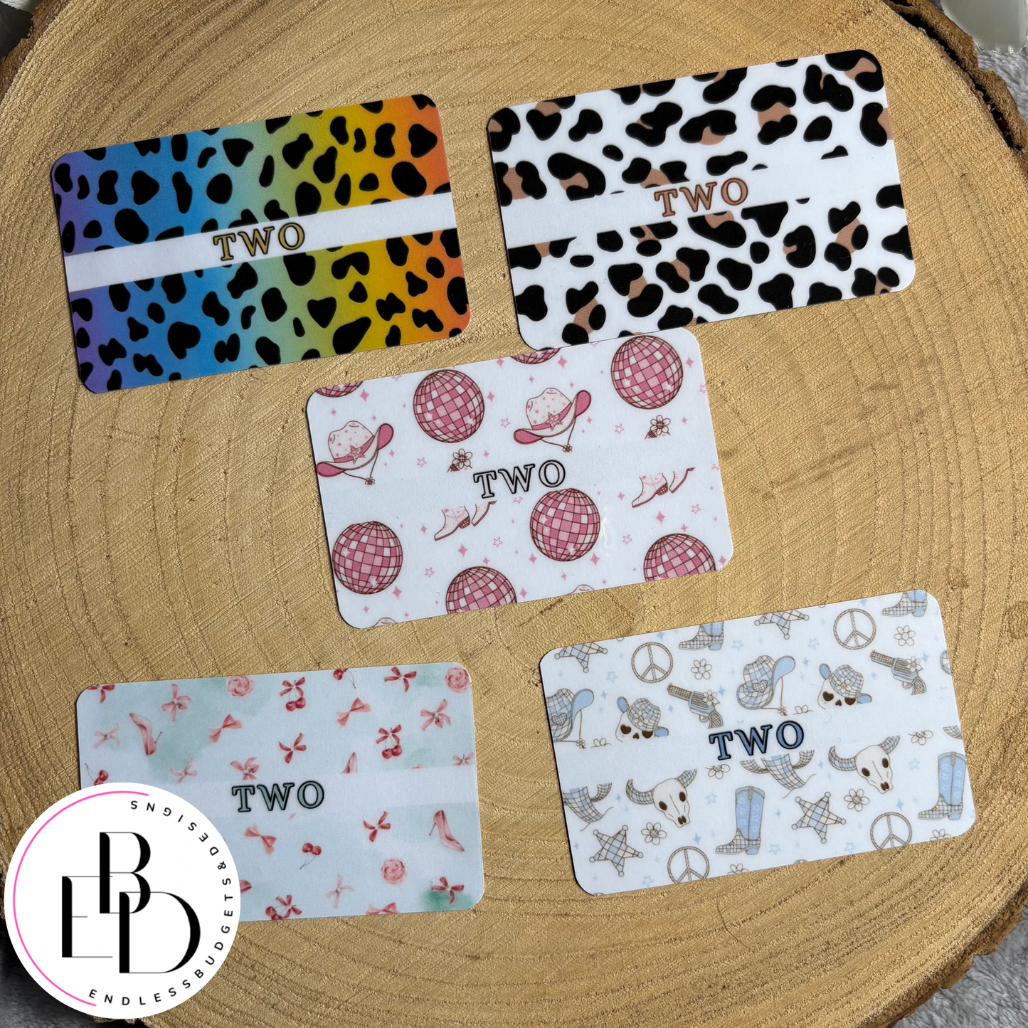 Ones & Twos Mini Placeholders - Pack of 20