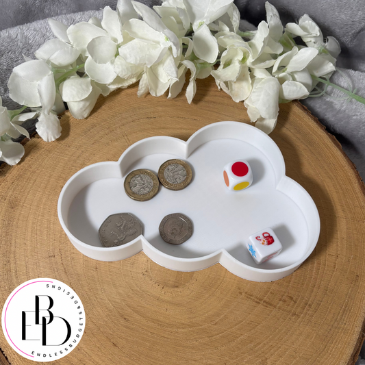Cloud Coin and Dice Tray