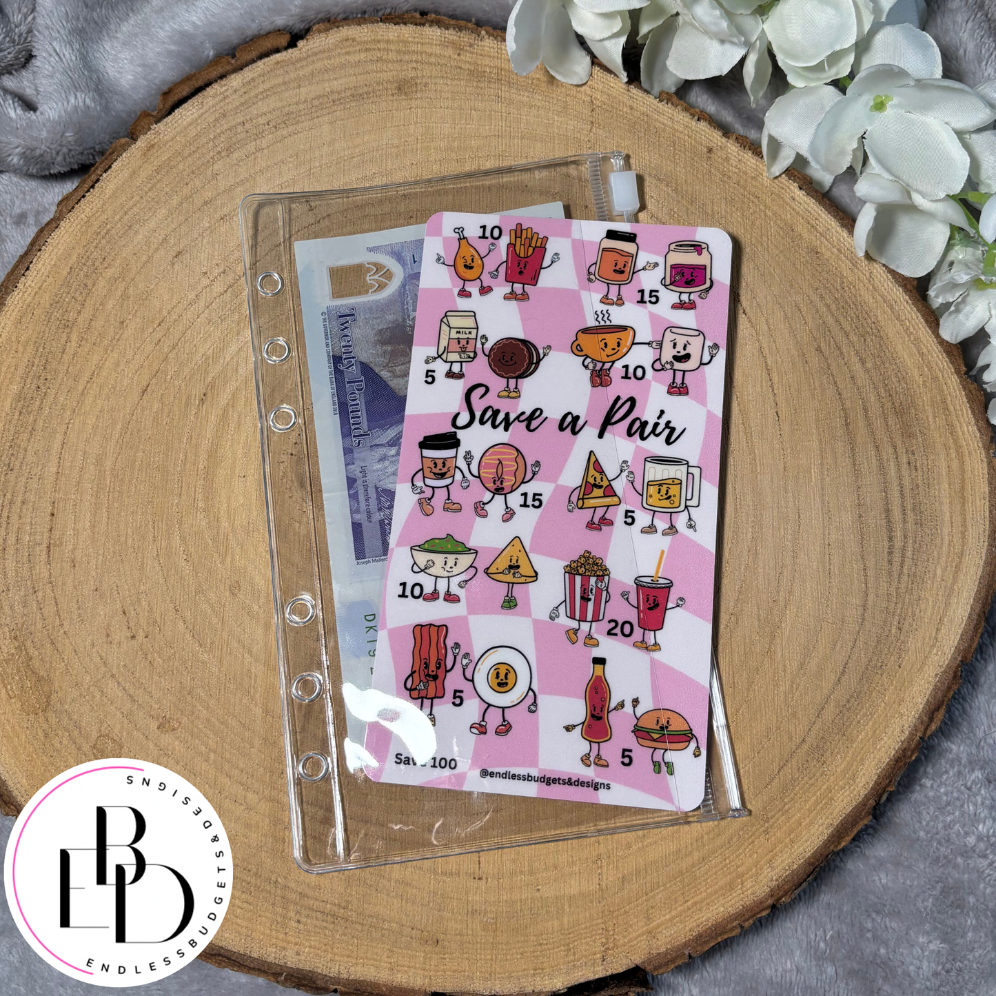 A6 & A5 Double-Sided Clear Gloss Challenge Zipless & Zipped Envelopes