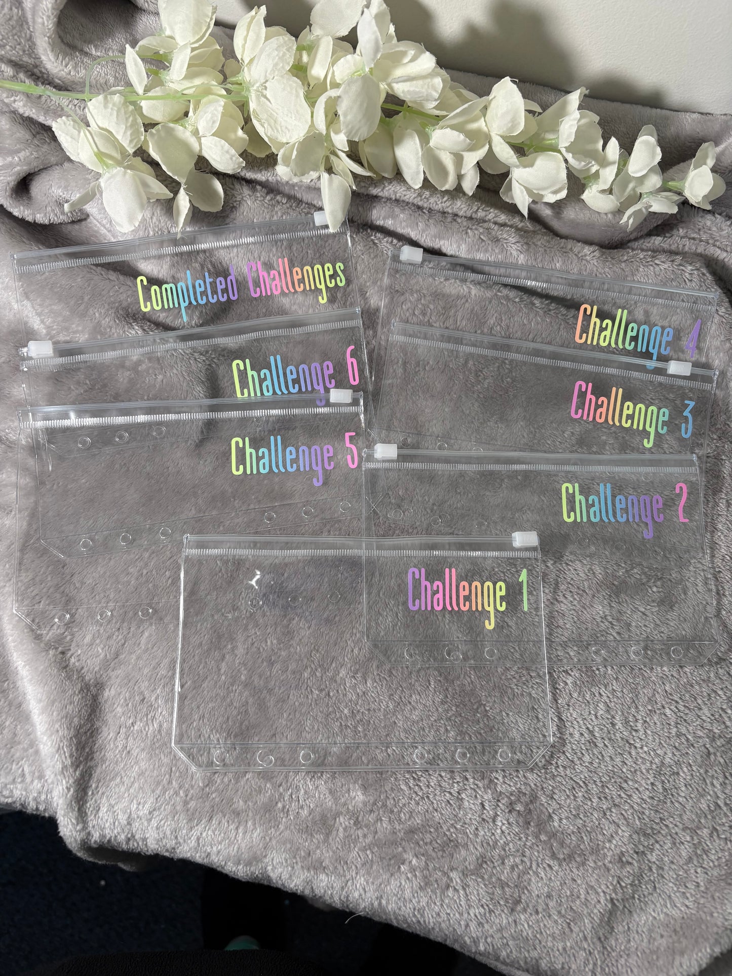 A6 Glitter Cash Envelopes