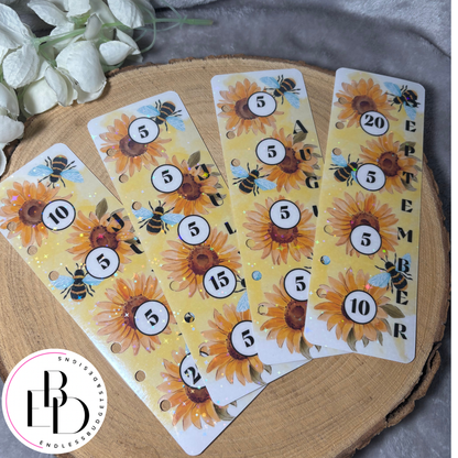 Yearly Bookmark Savings Challenge