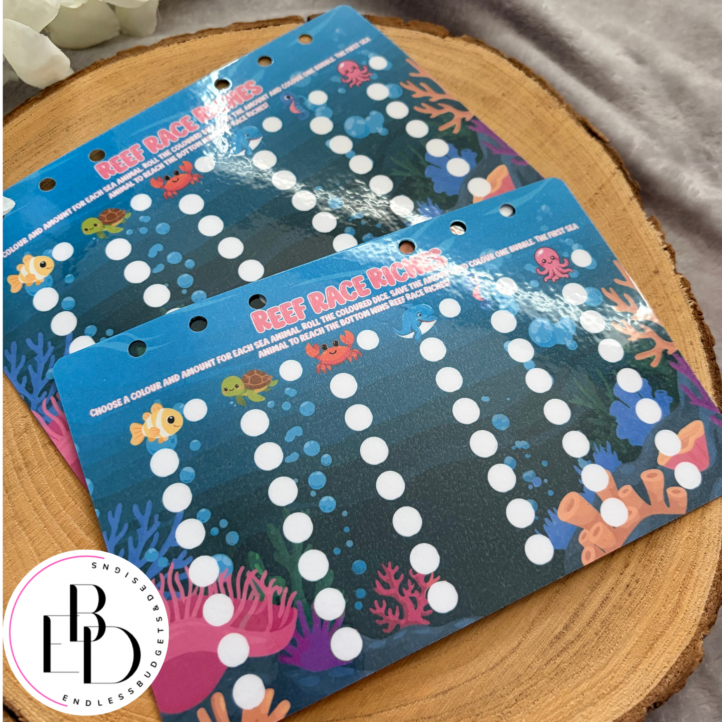 Under The Sea Themed Savings Challenges