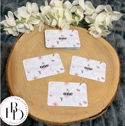 Ones Mini Placeholders - Pack of 20