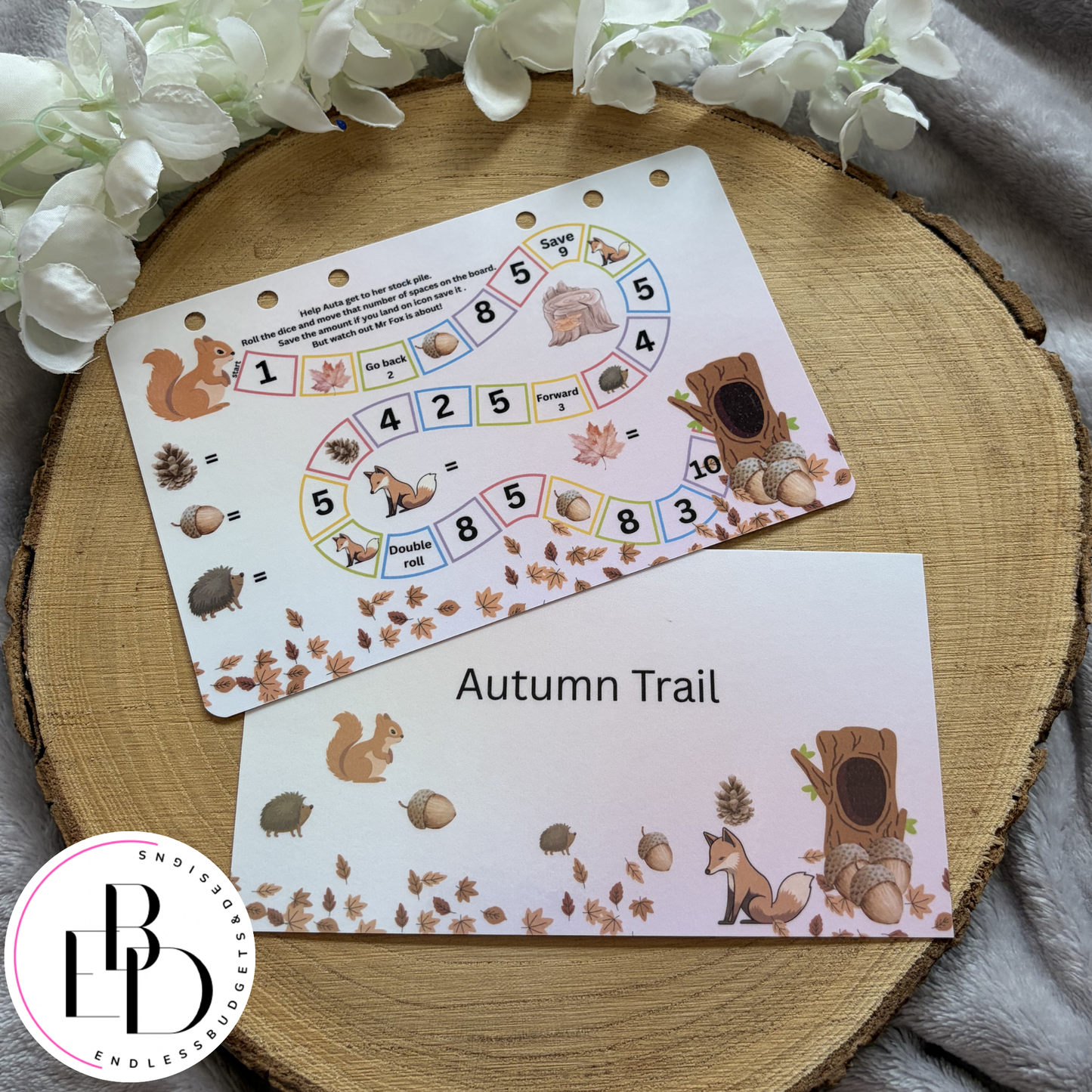 Seasonal Trail Savings Challenges - Autumn, Winter, Christmas, Spring & Summer