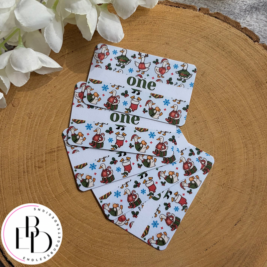 Christmas & Winter Ones Placeholders - Pack of 20