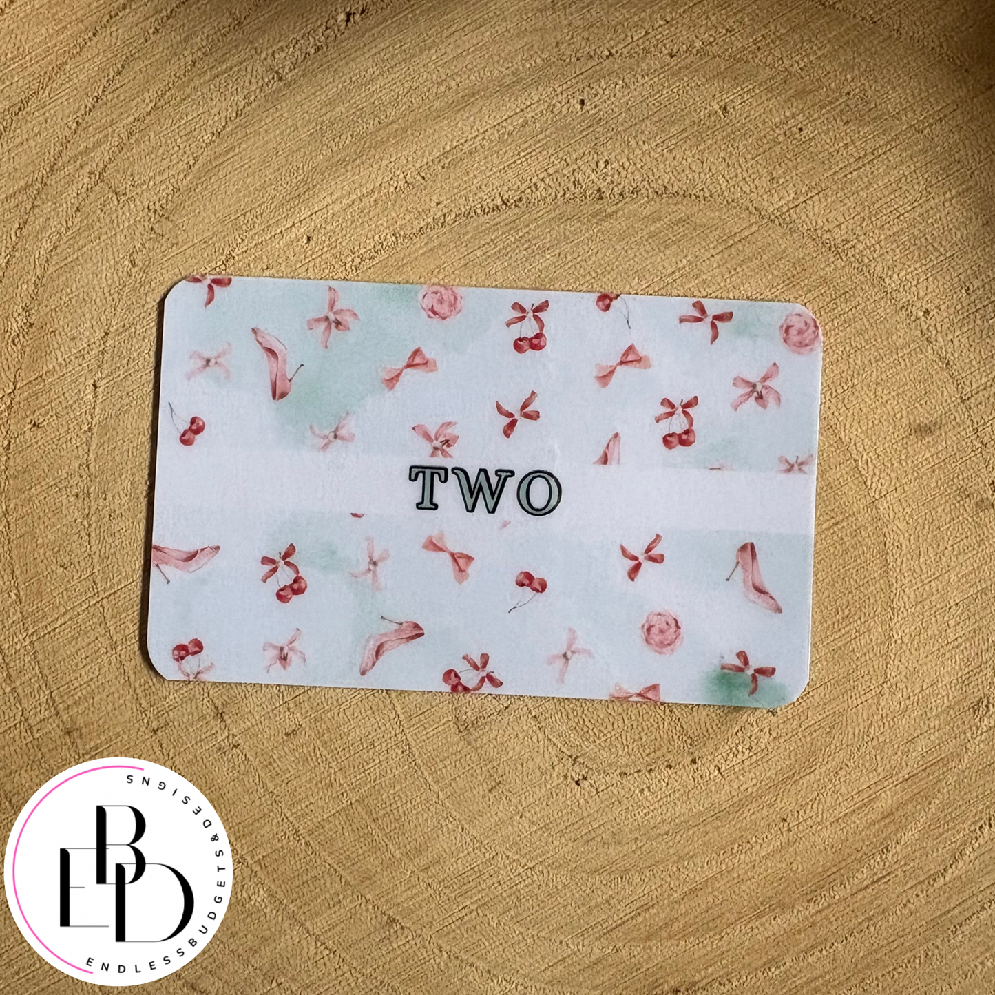 Ones & Twos Mini Placeholders - Pack of 20