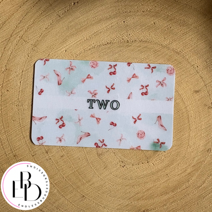 Ones & Twos Mini Placeholders - Pack of 20
