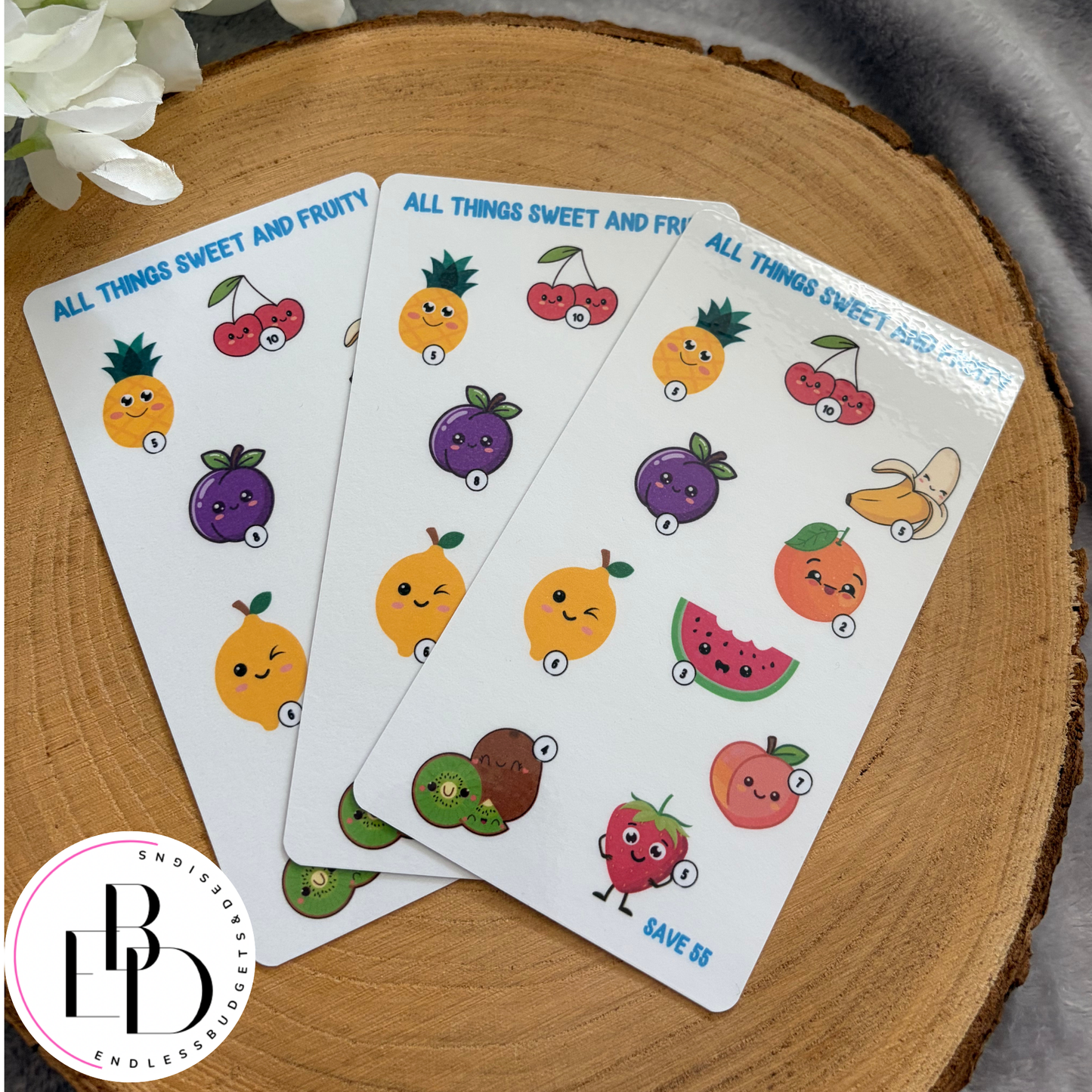 All Things Sweet and Fruity Savings Challenges