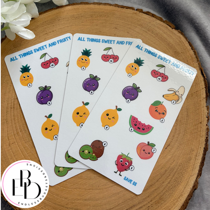 All Things Sweet and Fruity Savings Challenges