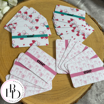 Ones & Twos Mini Placeholders - Pack of 20