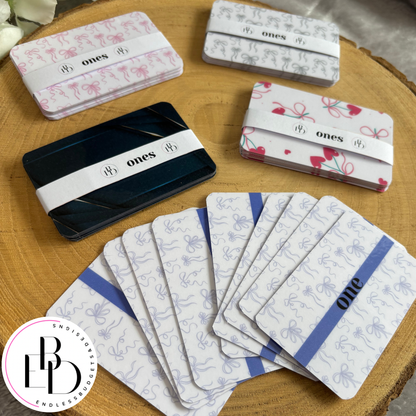 Ones & Twos Mini Placeholders - Pack of 20