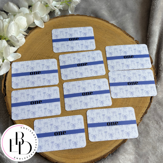 Ones & Twos Mini Placeholders - Pack of 20