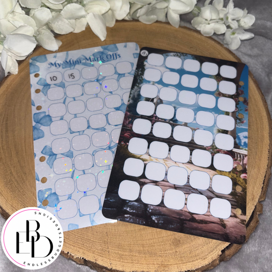 My Mini Mark Offs Dashboard