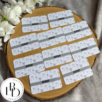 Ones & Twos Mini Placeholders - Pack of 20