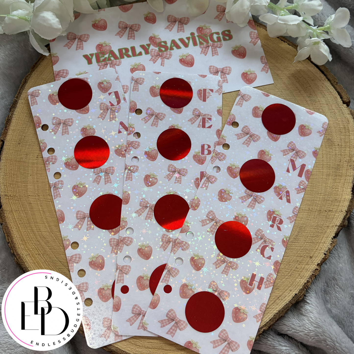 Yearly Bookmark Savings Challenge