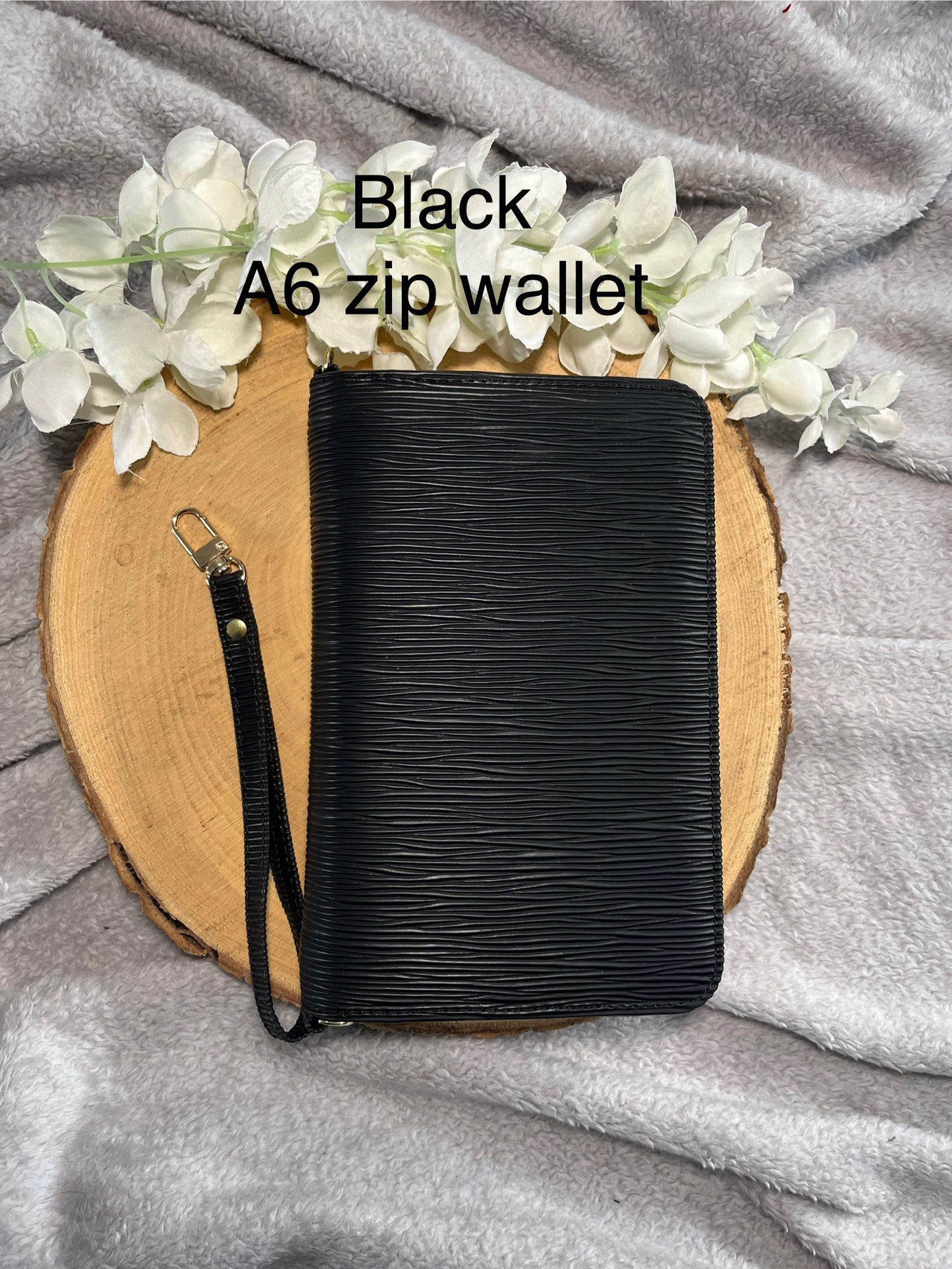 A6 Zip Wallet PREORDER  (closes on 31st October ) 3-4 weeks for delivery after order to supplier expected delivery early Dec