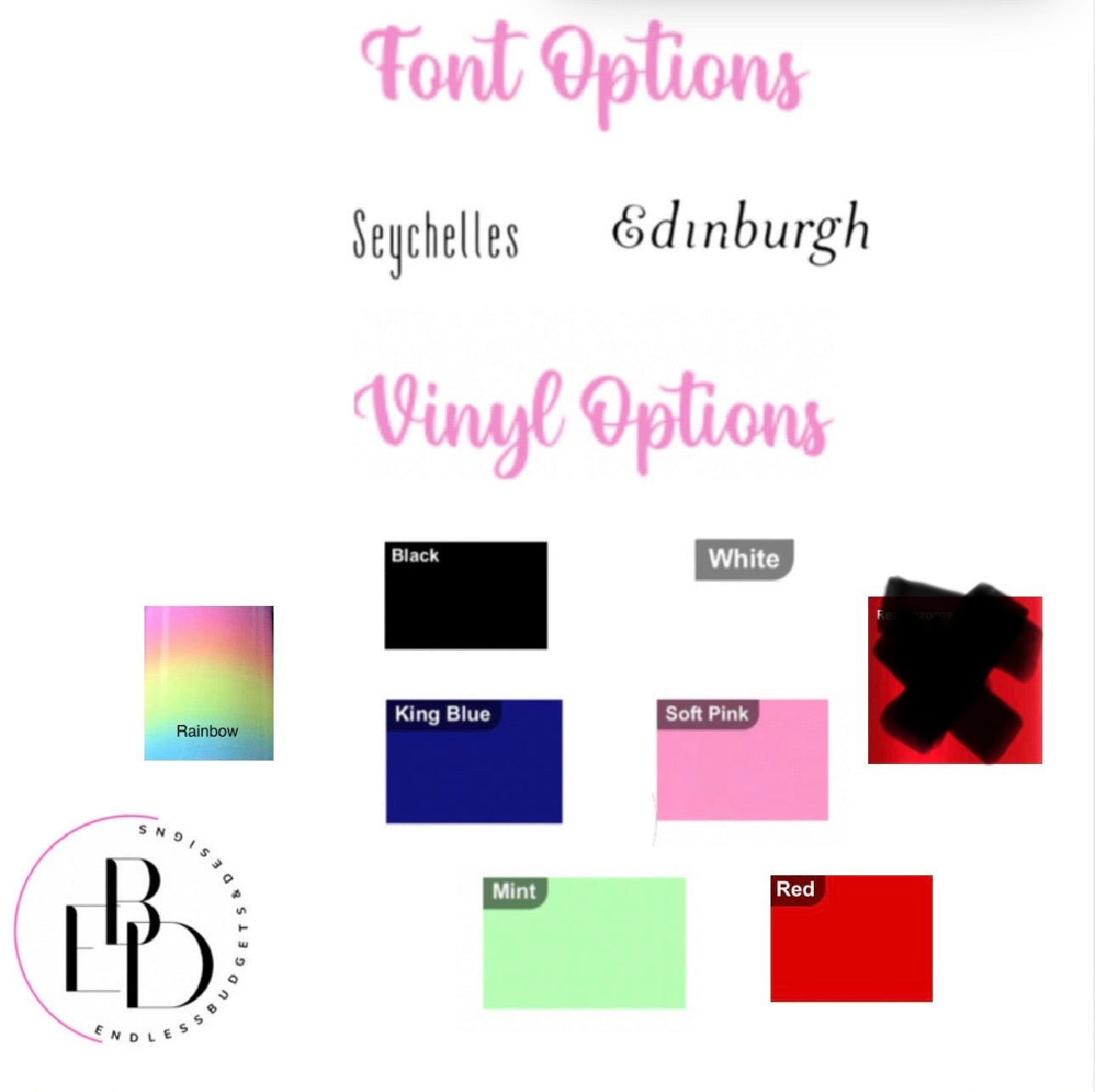 A6 Glitter Cash Envelopes