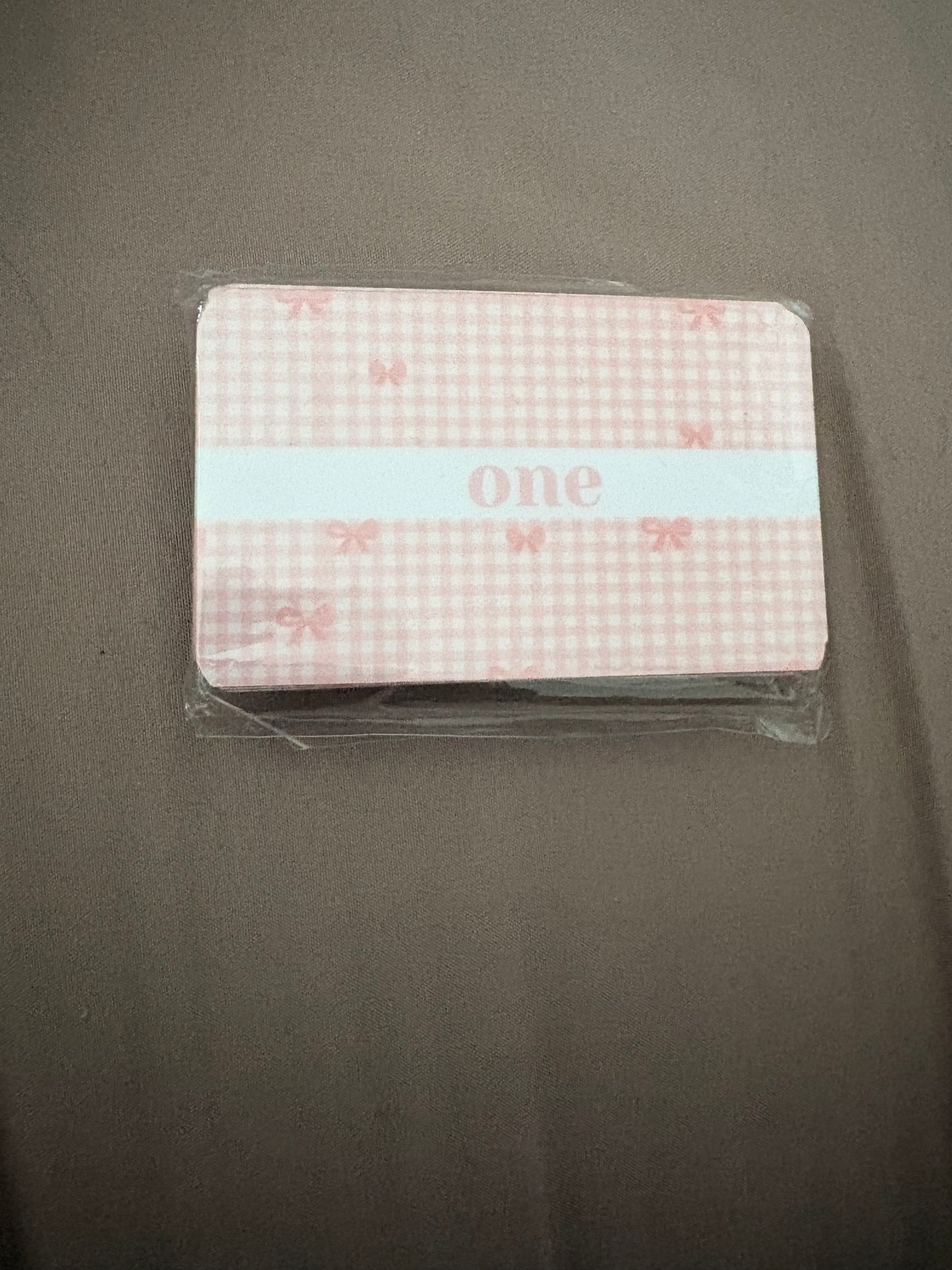 Ones Mini Placeholders - Pack of 20