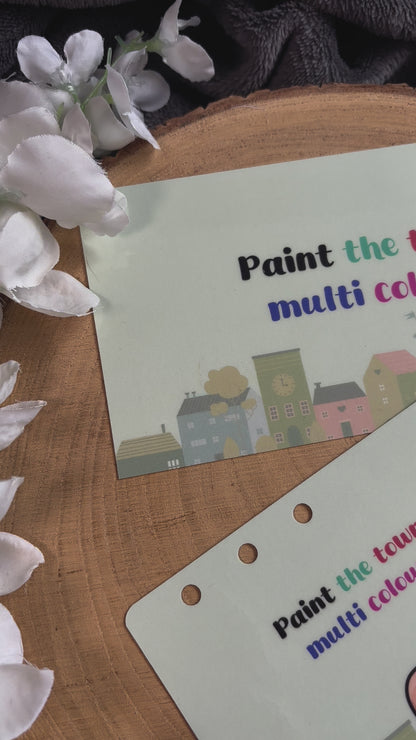 Paint The Town Multi Colours Savings Challenge