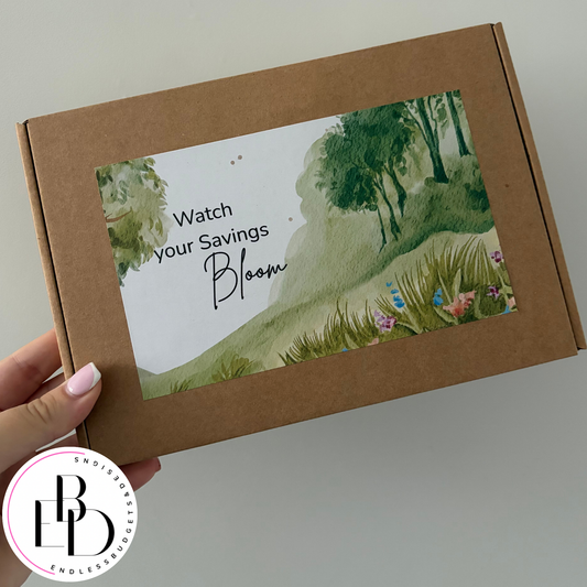 Watch My Savings Bloom Collab Box - Our Budgeting Family & Ruby Lou Budgets